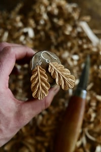 Image 5 of  Oak Leaf Earrings