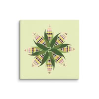 Image 10 of Sacred Corn Mandala. High Resolution Canvas Print with wood backing