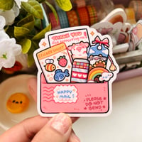 Image 3 of Diecut Sticker - Happy Snail Mail