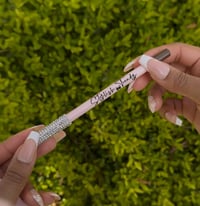 Image 5 of “Iced Cold Brew” Dark Brown Blingaliscious Lip Liner!