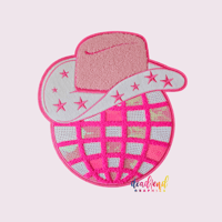Cowgirl hat + Disco Ball