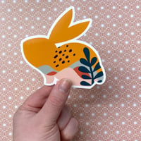 Image 2 of Sadie boho bunny stickers