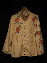 Image 1 of (L) Rose Vine Snap Crop Jacket