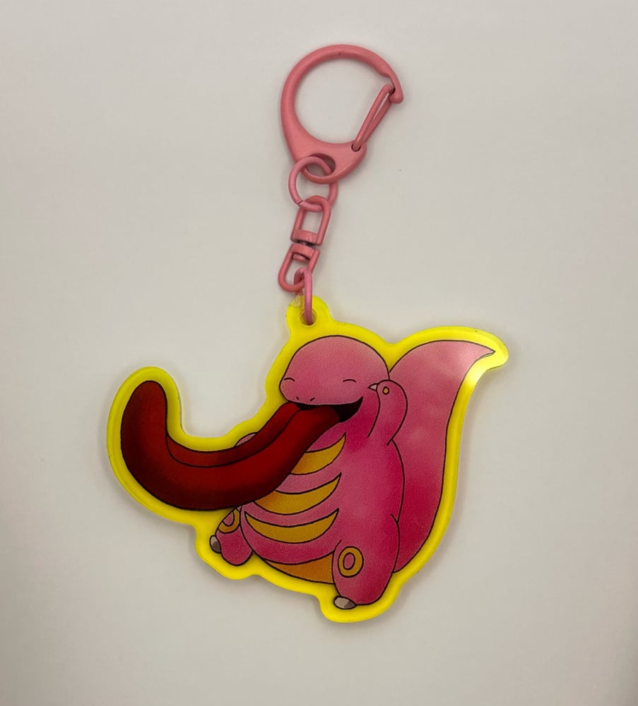 Image of Big Tongue Acrylic Keychain 