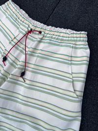 Image 2 of Baggy Shorts - linen streifen 1/1