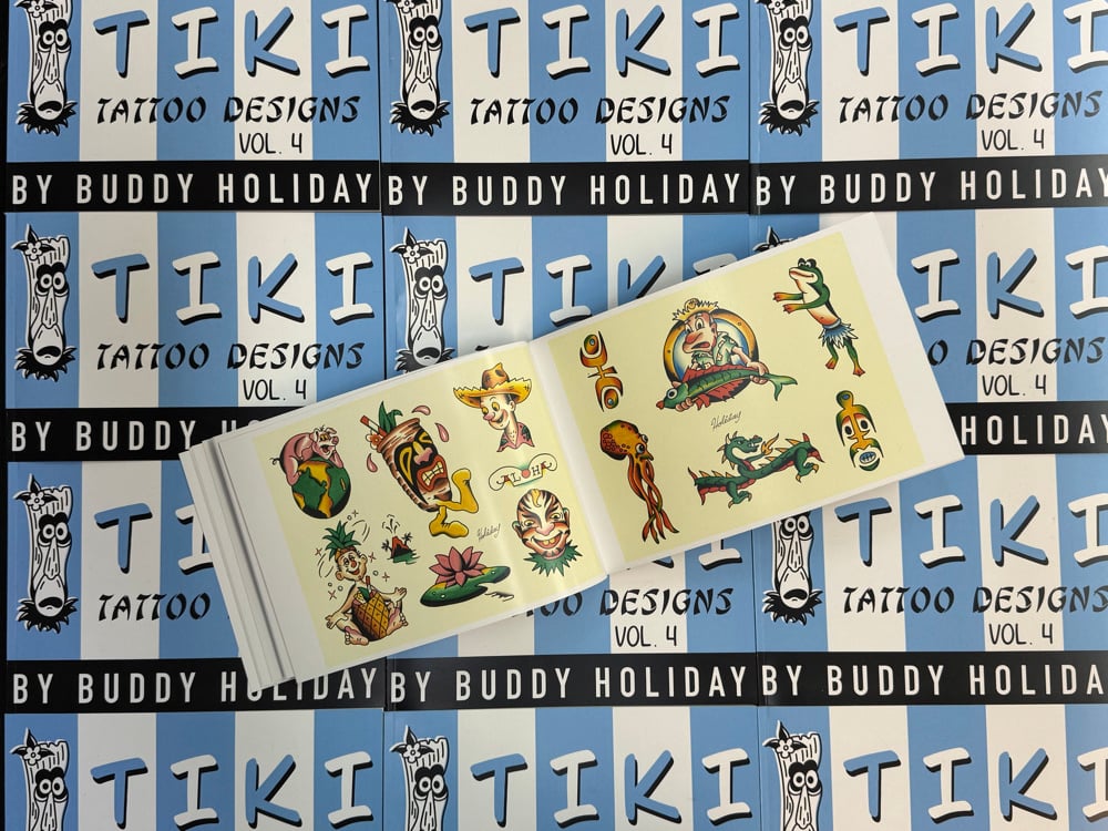 Tiki Tattoo Designs Vol. 4