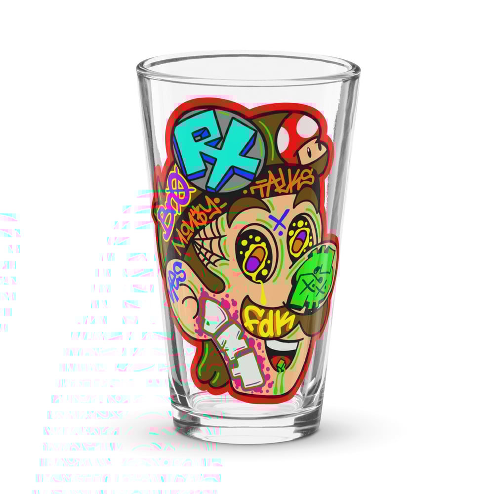 RX Bro 1 Shaker pint glass