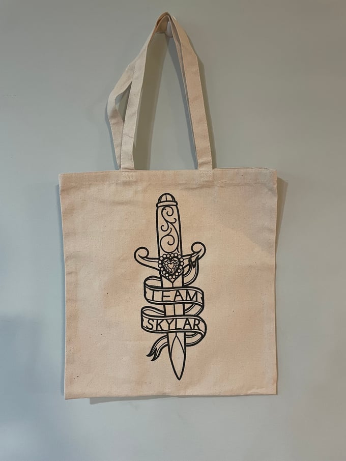 Image of Dagger Canvas Tote Bag