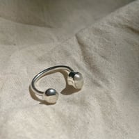 Image 5 of OPEN PEARL RING