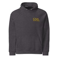 Image 13 of Unisex eco raglan GML hoodie