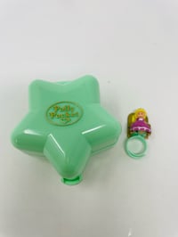Image 4 of Polly Pocket Vintage baguier étoile menthe