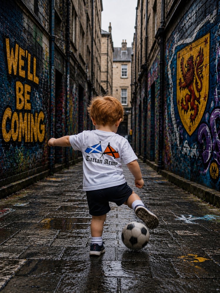 Image of Toddler Scotland world cup T-shirt 