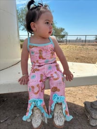 Image 2 of Howdy Cowgirl Romper