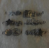 Image 2 of Wired hair clips🌀
