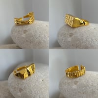 Image 1 of Anillos estructura medianos