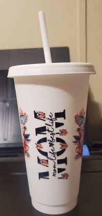 Image 5 of Mom Life Best Life Plastic Tumbler 