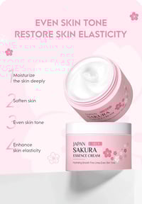 Image 5 of LAIKOU Sakura Hydrating cream  Moisturizer Whitening Nourishing Oil Control  Moisturizing & Repairin