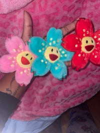 Image 1 of LV flower keychain