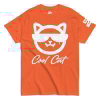 Image 1 of White Cool Cat T-Shirt