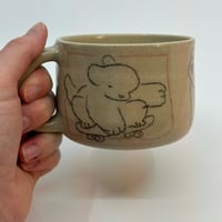 Image 5 of Skating Squares Mug