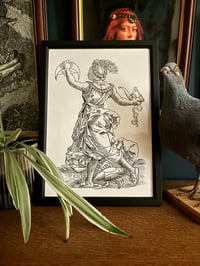 The Moon A4 Print