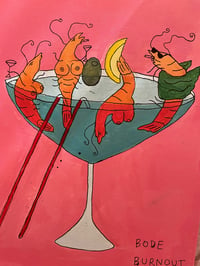 Image 3 of Prawn cocktail painting 