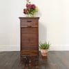 Antique Oak Tambour Chest