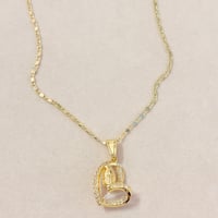 Image 2 of Heart VM Necklace