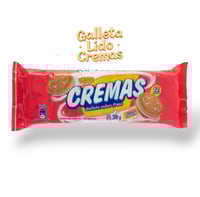 Galleta Lido Cremas Fresa 