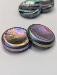 Image 1 of Pre-order Custom Crystallized Titanium Button Dish/3S Etched 