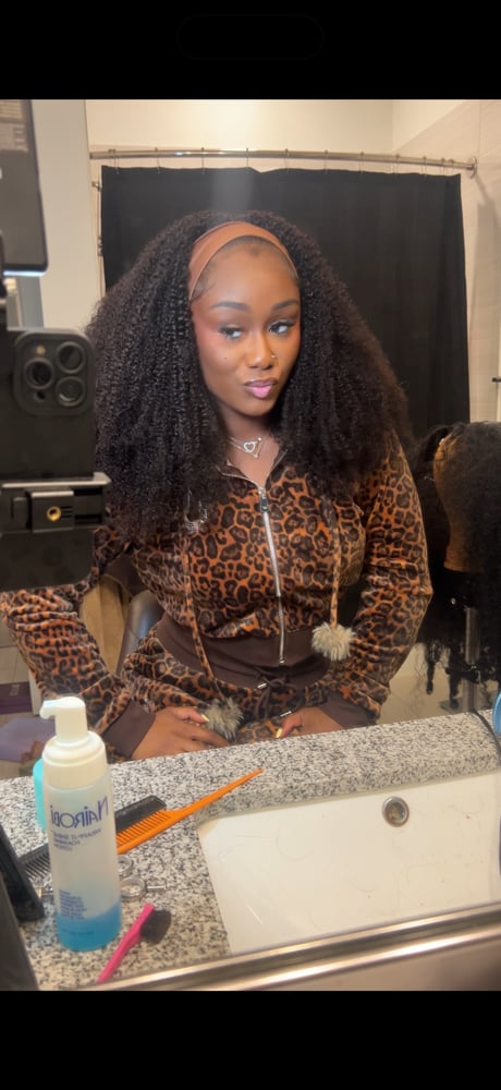 Image of Half Wig Kinky Curly 