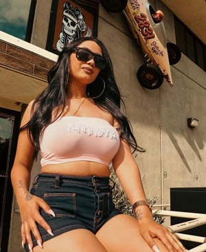 Image of Baby Pink Freaks Tube Top 