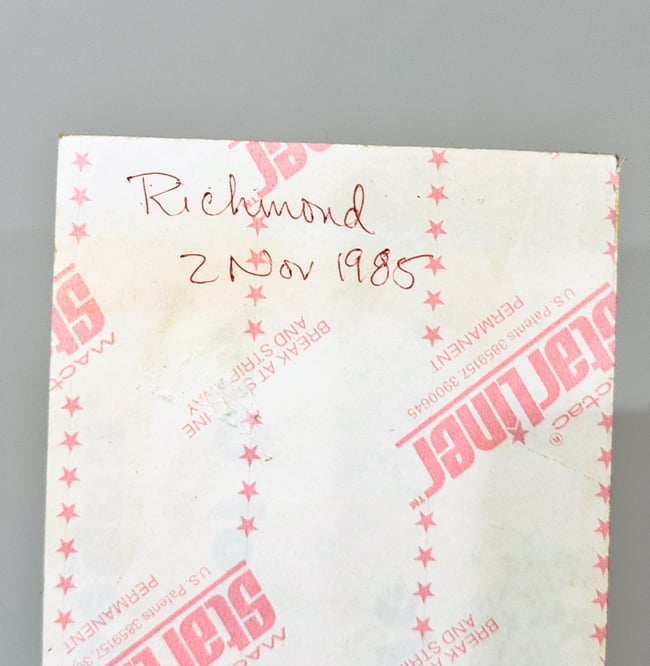 1985 The Bus Came By 12” Sticker 