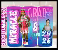 Image 2 of Custom 20 ounce stainless steel Tumblr