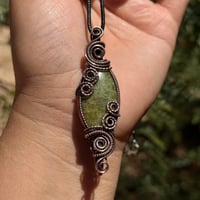 Image 1 of Double Bail Vesuvianite 💚