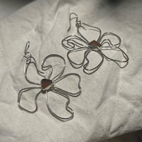 Image 2 of AMBER BLOOM EARRINGS