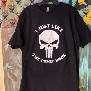 Image of comic book skull - t-shirt 