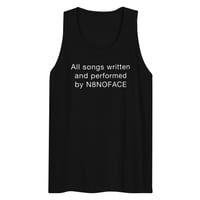 N8NOFACE "credits" Men’s premium tank top