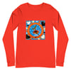 Swallowtail Butterfly on a Tithonia Bloom - Long Sleeved T-shirt - Orange