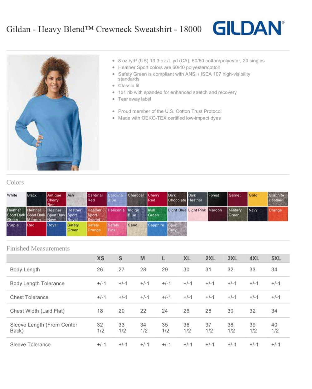 Image of Praetorian Screen Printed Crew Sweatshirt