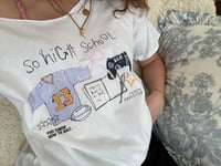 Image 3 of shirt - so high school - taylor swift 