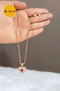 Image 5 of Amaya_ Premium Quality AD Pendant set 