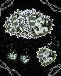 Image 2 of Bloody Kisses Sticker