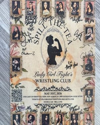 Signed Spil The Tea Poster- Only 25