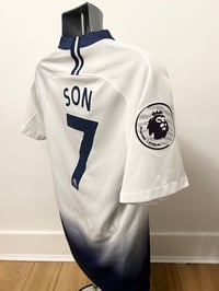 Image 5 of Tottenham Hotspur “SON 7” 2018/19 Home Shirt + patches (S)
