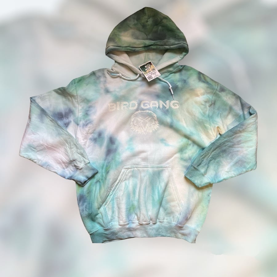 Image of Craaazebuzzclothing: BirdGang tie-dye (Eagles Fan custom)
