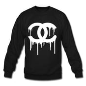 Image of Chanel Drip Graffiti Crewneck Sweater