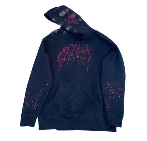 Image of Rhinestone Heavy Hoodie