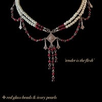 Image 2 of TENDER IS THE FLESH NECKLACE