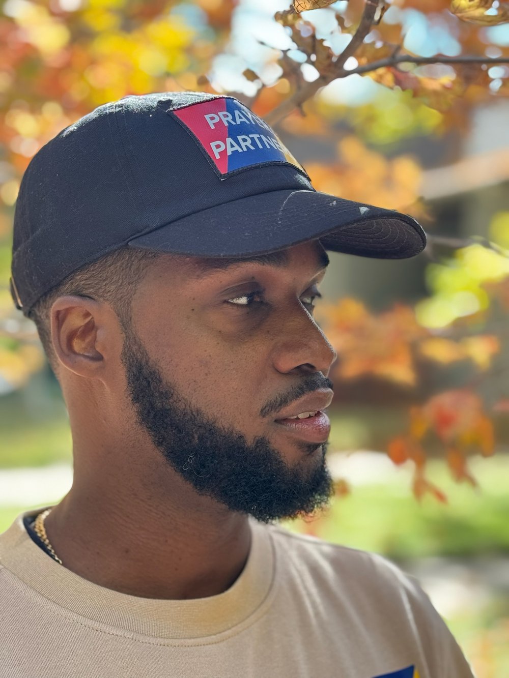 Image of Prayer Partners Dad Cap - Black